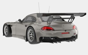 APR GTC-200 Drag Style Carbon Rear Wing Spoiler